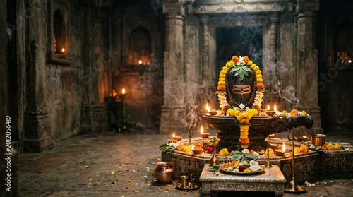 Sacred Shivling with Soft Glowing Light and Incense Smoke for Somvar Vrat, Spiritual Lord Shiva Wallpaper with Devotional Atmosphere and Divine Aura