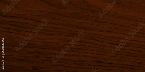 Quadro su tela Dark brown wood texture with elegant horizontal grain patterns