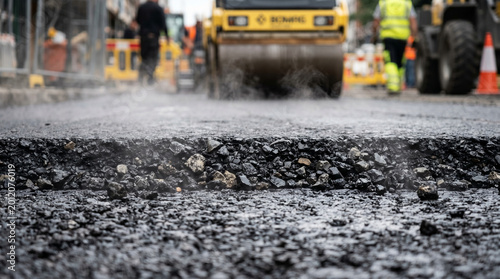 road construction site
