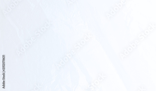 Bild auf Leinwand Clear plastic shrink wrap bag sleeve packaging isolated on white