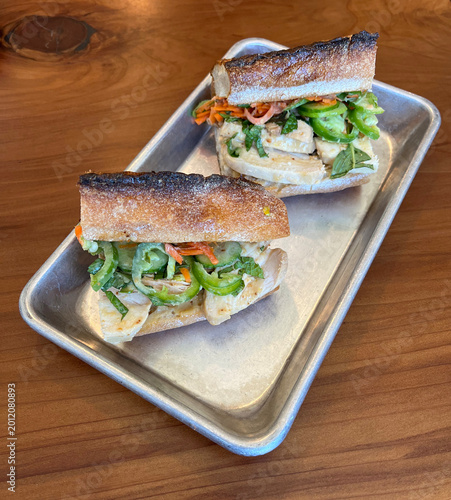 Veggie Chicken Sandwich