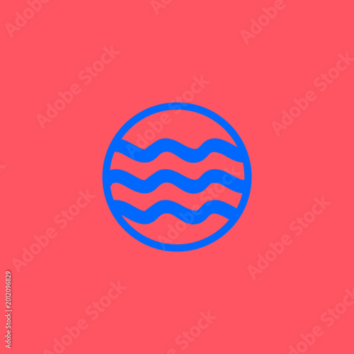 Mental Health and Meditation Logo illustration for Modern Wellness Branding