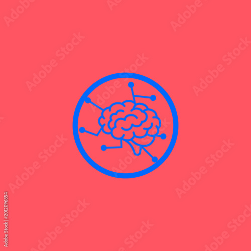Mental Health and Meditation Logo illustration for Modern Wellness Branding
