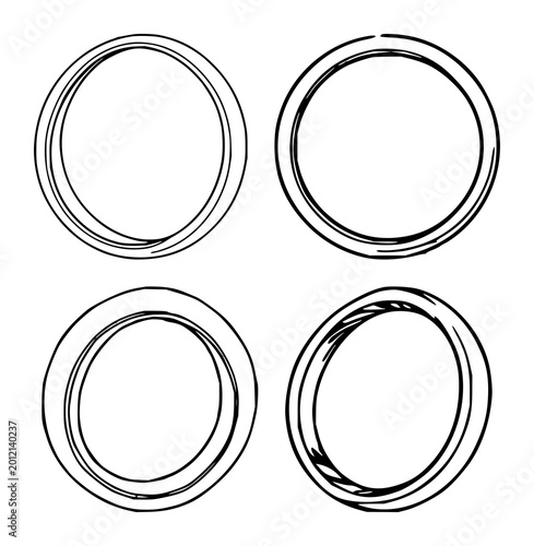 Ring set with sleek black line art design featuring elegant jewelry, silver band, rare gem with minimalist and outline style