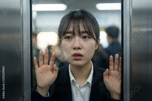 AI generated modern city life pathos and daily stress
