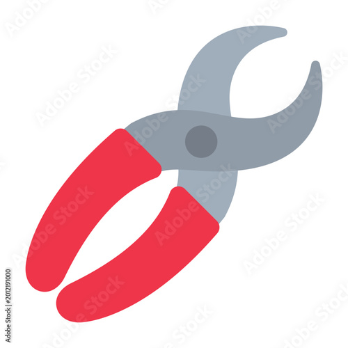 Fotografie Nippers Vector Icon