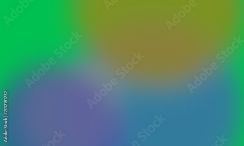 Abstract gradient background, with soft blended, green yellow and, blue tones