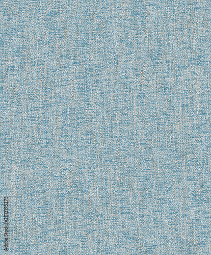 Foto Seamless vibrant blue and white fabric texture with intricate melange weave and