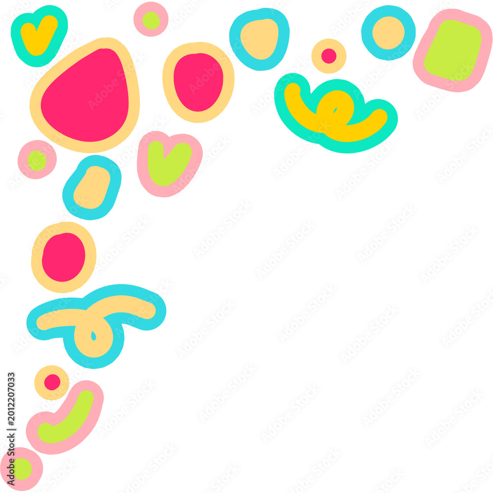 Fototapeta premium doodle frame