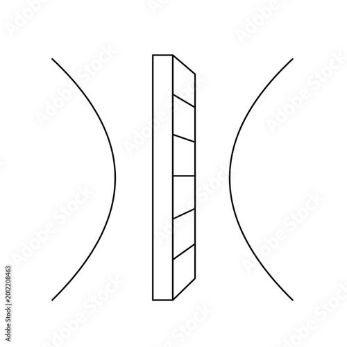 Photos Ballistic plate icon for bulletproof vest