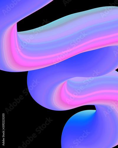 blue and pink watercolor abstract for wallpaper background. watercolor splash and liquid wave lines