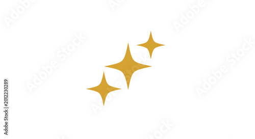 Foto Golden Sparkles Shining Brightly Together.