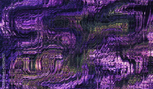 Quadro em tela A glossy purple abstract background with a striped effect