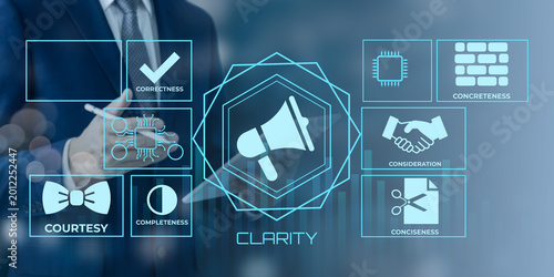 Photography Professional presenting key principles of effective communication with clarity a