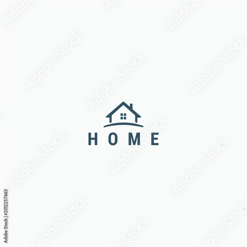 Home logo style icon design template vector illustration