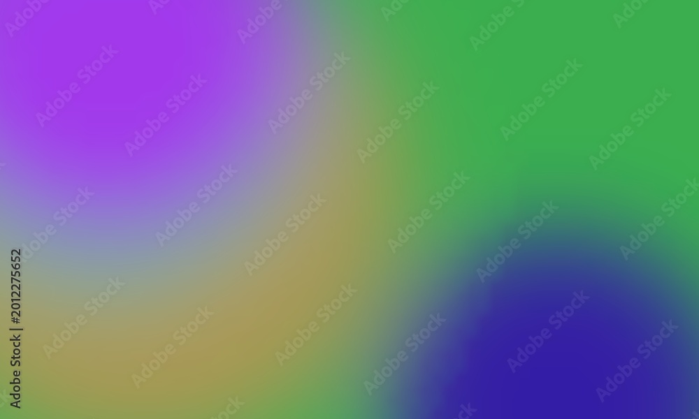 Fototapeta premium Abstract gradient background, with soft blended, purple and bright, green tones