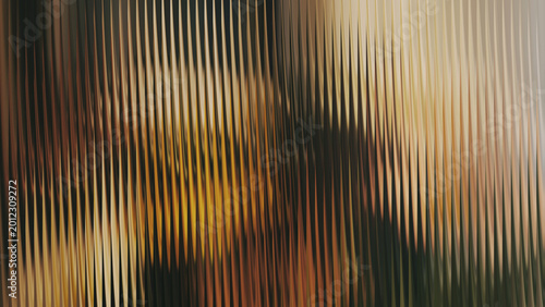 Blurred abstract background with vertical lines in shades of brown
