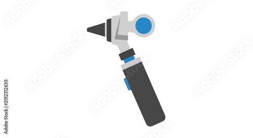 Tableau sur toile Medical otoscope icon vector illustration for ear examination