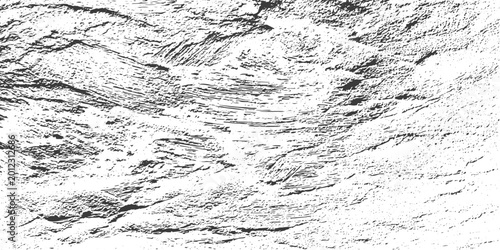 Fotografi Old grunge surface texture with dirt grime and scratches transparent distressed overlay background