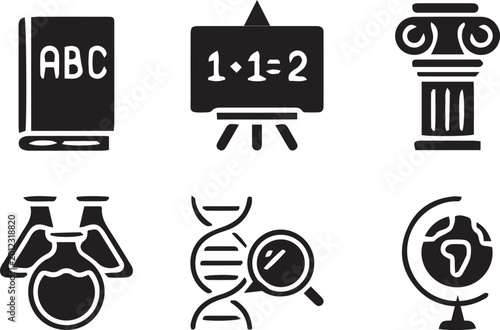 set of vector icons for web