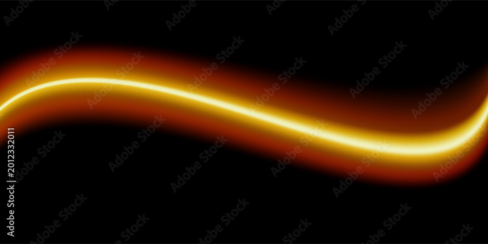Foto Red light trail element