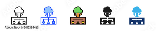 Foto Root Cause Icon Collection With Multiple Styles