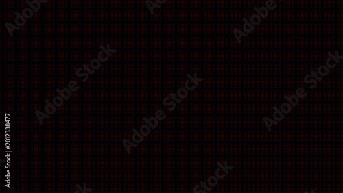 Tableau sur toile Abstract dark red and black grid background with alternating square pattern text