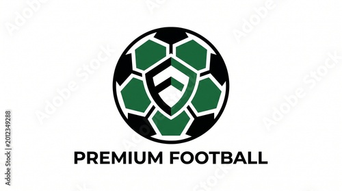 Free Download Modern Soccer Ball Football Logo Icon - GFXLoad