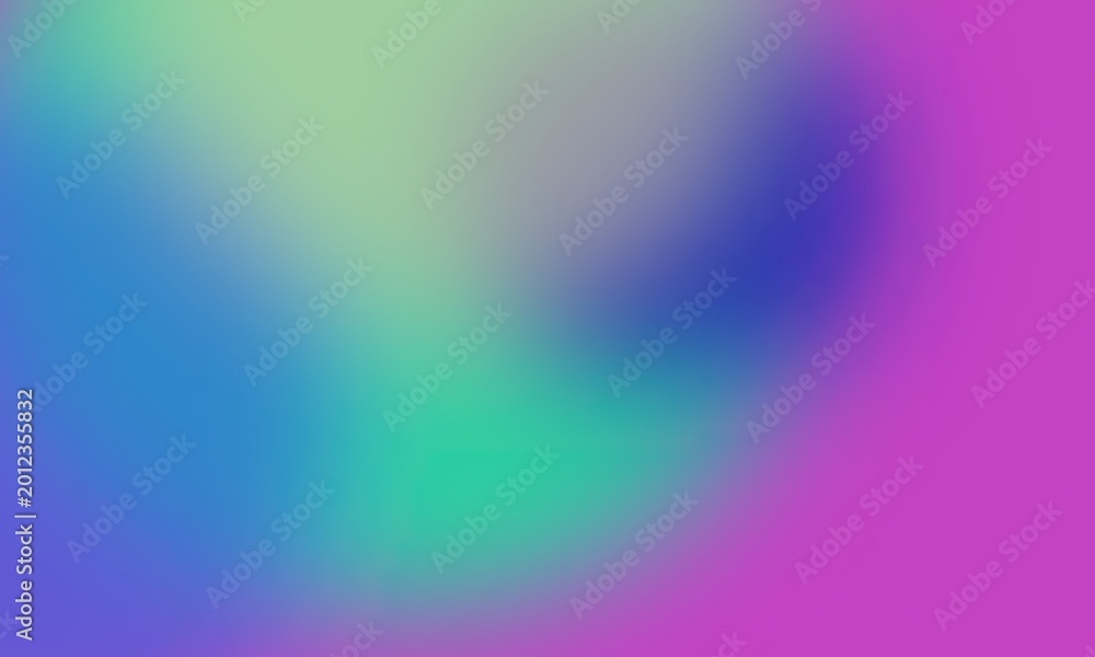 Obraz premium Purple and green gradient background, with soft blended, colors for