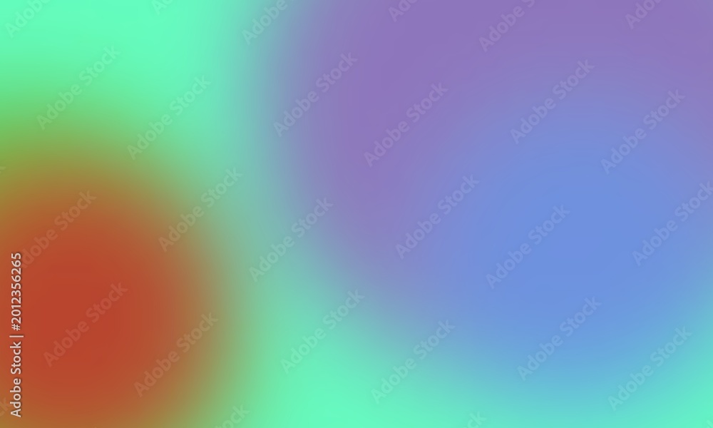 Obraz premium Green and purple gradient background, with soft blended, colors and light haze