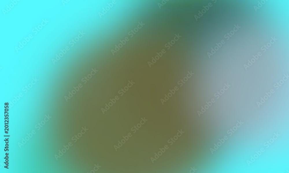 Obraz premium Abstract gradient background, with soft cyan, green, and grey, color blending