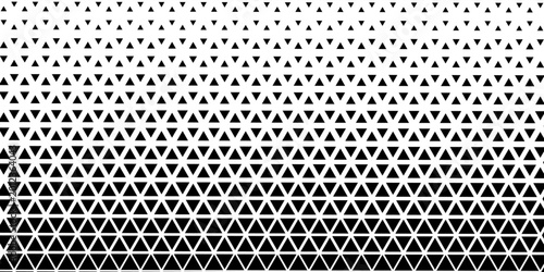 Slika na platnu Triangle halftone gradient texture