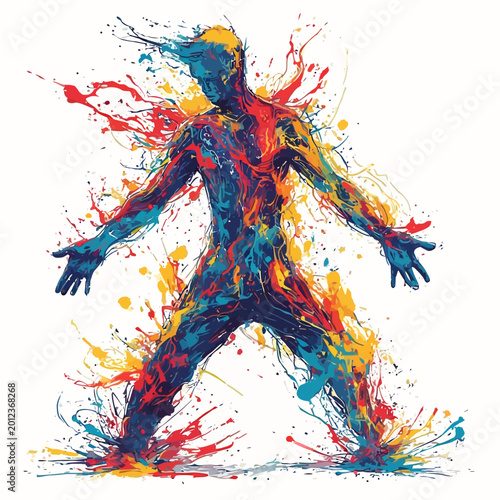 Abstract Human Body Design Very Cool