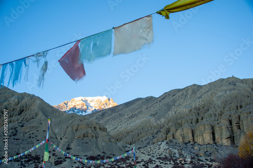 Buddhist prayer flags