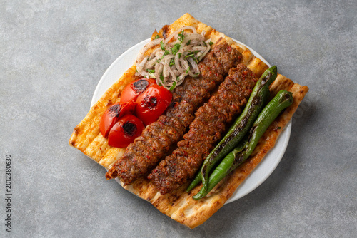 Traditional Turkish Adana k...