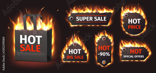 Fotografie Hot Sale labels