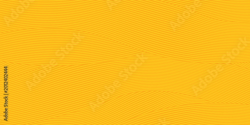 Pasta background yellow and orange line, spaghetti abstract geometric pattern. Macaroni yellow poster. Wavy abstract pattern. vector illustration
