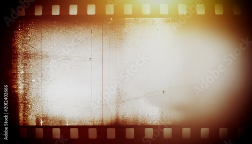 Vintage Super 8mm Film Grain Art
