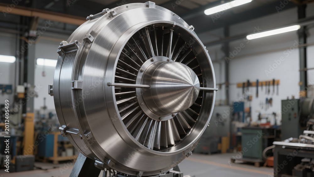 Fototapeta premium Industrial ventilation system