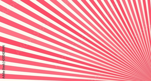 Canvastavla Radiant sunburst pattern with warm tones