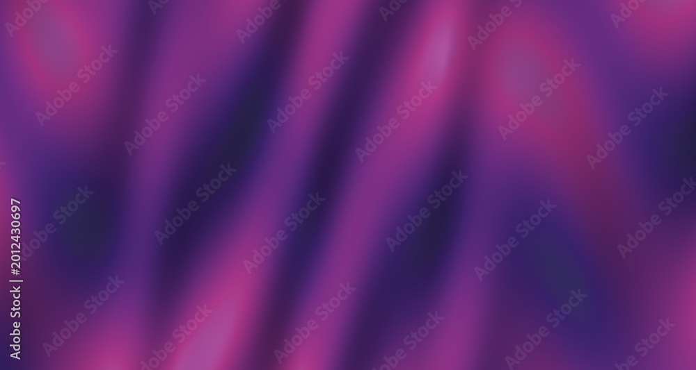 Naklejka premium Liquid metal chrome surface with reflective waves