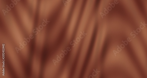 Liquid metal chrome surface with reflective waves