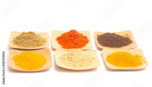 Foto spices in studio