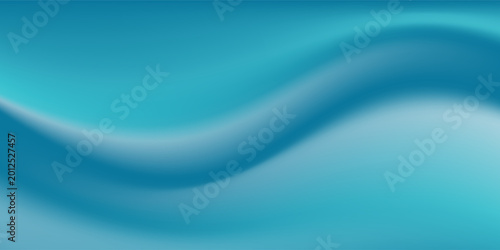 Tableau sur toile Top background with a soft, blurred mesh gradient in cool shades of teal, blue, and white