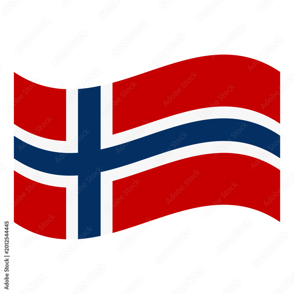 Obraz premium Norwegian flag