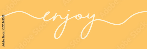 Tableau sur toile WELCOME brush calligraphy banner . Vector Illustration . EPS 10 .