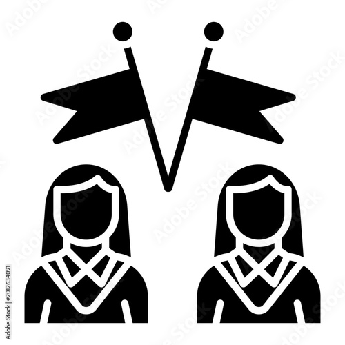 Foto Alliance Pact Vector Icon