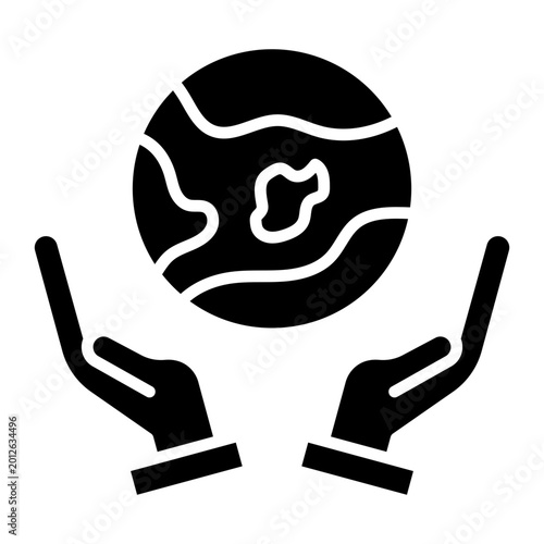 Obraz na plátně Peace Mission Vector Icon