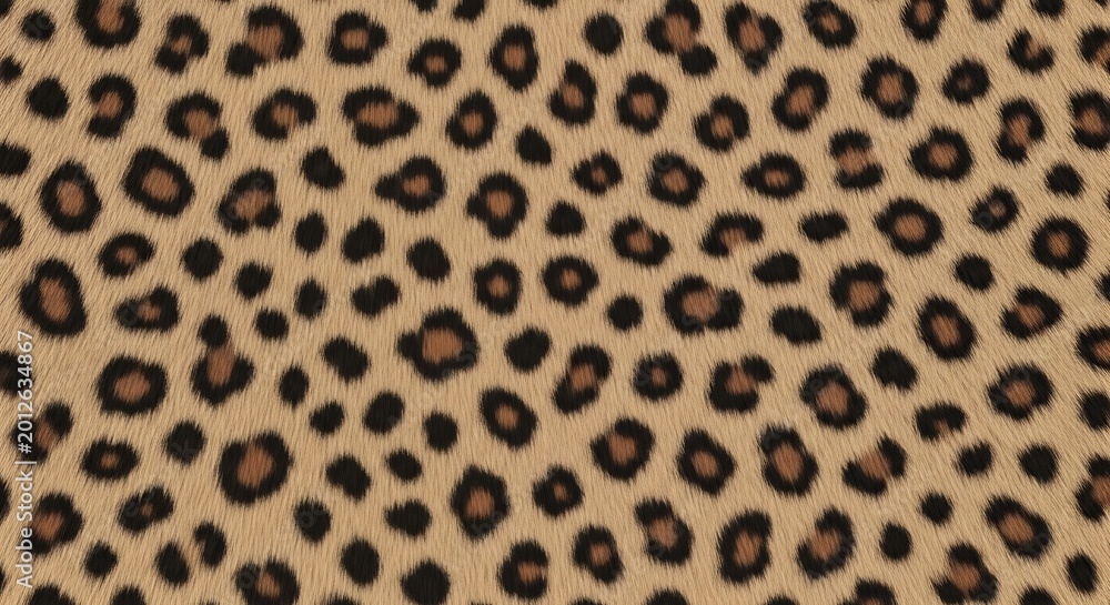 seamless cheetah fur pattern