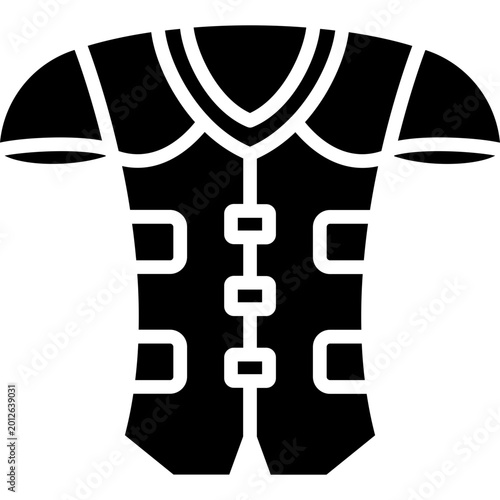 Foto Rugby Armor Vector Icon